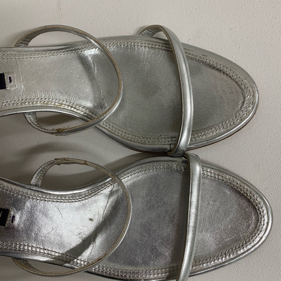 Ralph Lauren silver sandals purple label - Picture 3 of 7